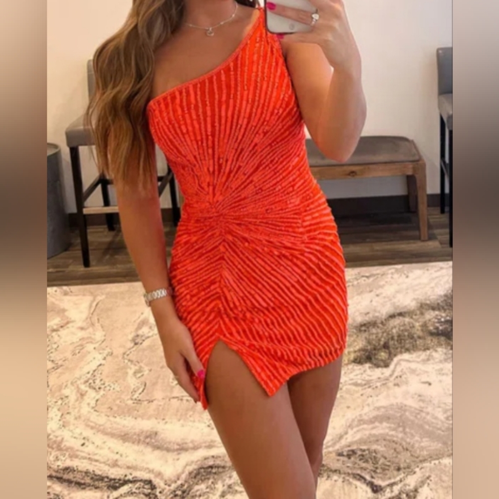 Orange Dress - perfect for The Life of a Showgirl, Taylor Swift